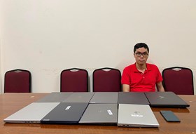 Công an quận Ngô Quyền: Phá chuyên án, bắt đối tượng trộm cắp nhiều laptop trong các siêu thị điện máy
