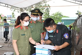 Phòng Hậu cần: Phục vụ các mặt công tác chiến đấu toàn lực lượng Công an thành phố