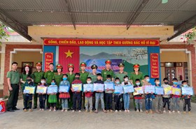 Công an quận Lê Chân: Về nguồn và Thiện nguyện tại tỉnh Sơn La