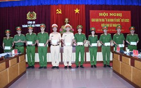 Các đơn vị Khối Cảnh sát nhân dân – CATP: Giao ban thi đua “Vì ANTQ” quý 2 năm 2022