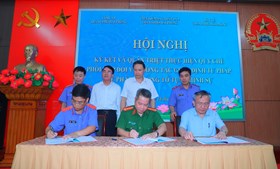 Ký kết và quán triệt thực hiện Quy chế phối hợp công tác giám định tư pháp về pháp y