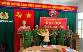 Công an huyện Bạch Long Vĩ: Hoàn thành đại hội các Chi bộ