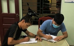 Công an huyện Kiến Thụy: Xử lý 3 đối tượng đổ trộm và đốt rác thải