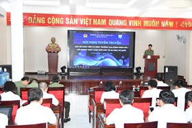Trường Cao đẳng Hàng Hải 1 tổ chức tuyên truyền về phong trào toàn dân bảo vệ an ninh tổ quốc