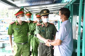Công an huyện Cát Hải:  Nâng cao hiệu quả công tác Công an xã ở huyện đảo