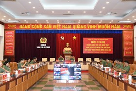 Đảng ủy Công an Trung ương phổ biến, quán triệt các nghị quyết Hội nghị lần thứ năm Ban Chấp hành Trung ương khóa XIII.