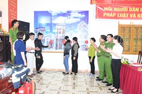 Ra mắt mô hình “Thôn an toàn về PCCC” tại xã Quảng Thanh (Thủy Nguyên)