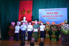 Xã Tân Liên (Vĩnh Bảo): Tổ chức Ngày hội "Toàn dân bảo vệ an ninh Tổ quốc"