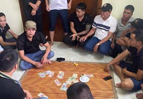 Công an huyện Kiến Thụy: Xử lý 20 đối tượng đánh bạc dưới hình thức xóc đĩa