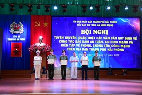 Diễn tập phòng, chống tấn công mạng trên địa bàn thành phố năm 2022: Thực tập cơ chế chỉ huy, khả năng ứng phó về mất an ninh, an toàn thông tin