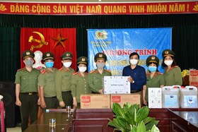 Khối Công an quận chấp hành nghiêm công tác tài chính, hậu cần, kỹ thuật