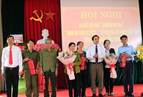 Ra mắt mô hình “camera an ninh” và an toàn PCCC tại xã Hoa Động (Thủy Nguyên)