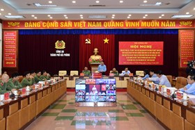 Tổng kết công tác tổ chức Ngày hội toàn dân bảo vệ an ninh Tổ quốc năm 2022