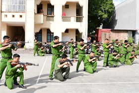 Trung đoàn Cảnh sát cơ động dự bị chiến đấu Khóa I hoàn thành chương trình huấn luyện