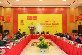 Khai mạc Hội nghị Đảng ủy Công an Trung ương năm 2022