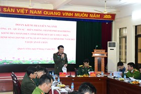 Nâng cao công tác phối hợp giữa Công an, Quân sự và Biên phòng