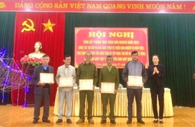 Ban Chỉ đạo 799 xã Tân Trào (huyện Kiến Thụy) tổng kết công tác năm 2022