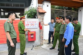 Công an huyện Thủy Nguyên nâng cao hiệu quả quản lý nhà nước về an ninh trật tự