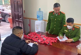 Phòng Cảnh sát Quản lý hành chính về trật tự xã hội: Vận động thu hồi 8,7 kg pháo nổ