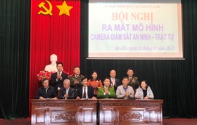 Thị trấn An Lão (huyện An Lão): Triển khai mô hình "Camera giám sát an ninh - trật tự thị trấn An Lão"