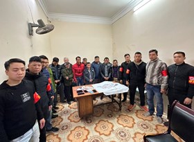 Công an quận Ngô Quyền liên tiếp bắt quả tang 11 đối tượng đánh bạc