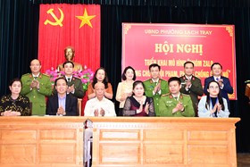 Phường Lạch Tray (quận Ngô Quyền): Triển khai mô hình "Nhóm zalo phòng chống tội phạm, phòng chống cháy nổ"