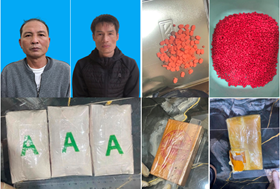 Công an quận Lê Chân: Phá chuyên án, bắt giữ 02 đối tượng tàng trữ, mua bán trái phép chất ma túy, thu hơn 1,6kg ma túy