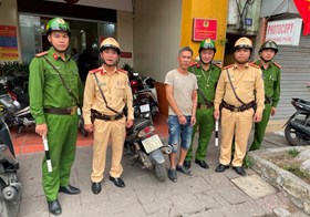 Đội Cảnh sát giao thông - trật tự Công an quận Hồng Bàng: Kiểm tra, phát hiện đối tượng tàng trữ trái phép chất ma túy.