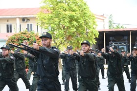 Phòng Cảnh sát cơ động: Tăng cường công tác huấn luyện