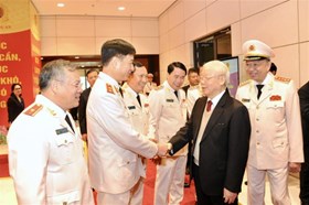 Tổ chức trọng thể Lễ kỷ niệm 75 năm Công an nhân dân học tập, thực hiện Sáu điều Bác Hồ dạy