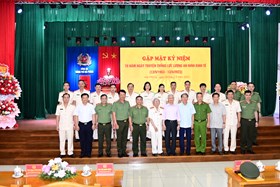 Gặp mặt kỷ niệm 70 năm Ngày truyền thống lực lượng An ninh kinh tế, biểu dương 30 tập thể, cá nhân có thành tích xuất sắc