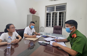 Phối hợp bắt đối tượng bán lô, đề trái phép trên đường Hàng Kênh, Lê Chân