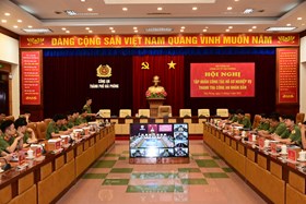 Tập huấn công tác hồ sơ nghiệp vụ Thanh tra CAND