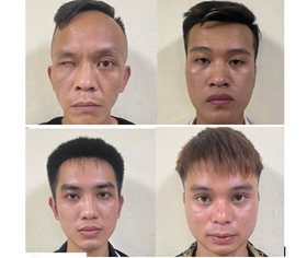 Cơ quan CSĐT- Công an huyện Thủy Nguyên: Khởi tố vụ án, khởi tố 4 bị can về hành vi Mua bán, chứa chấp và tổ chức sử dụng trái phép chất ma túy