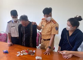 Phòng Cảnh sát đường thủy phát hiện người đàn ông “U70” vận chuyển ma túy