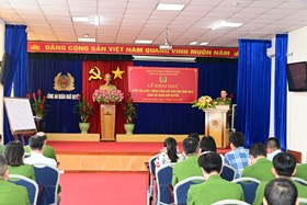 Công an quận Ngô Quyền: Tổ chức kiểm tra chất lượng Cảnh sát khu vực năm 2023