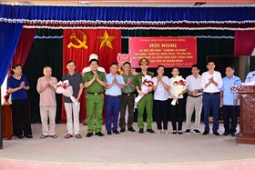Xã Hoàng Động (Thủy Nguyên): Ra mắt mô hình “Camera an ninh” và "Thôn an toàn PCCC, Tổ liên gia an toàn PCCC, Điểm chữa cháy công cộng"