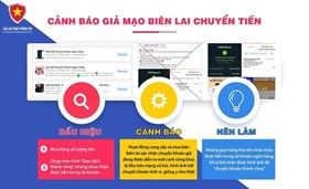 Cảnh báo tình trạng giả mạo biên lai chuyển tiền