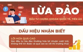 Dấu hiệu lừa đảo đầu tư chứng khoán, tiền ảo