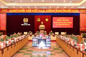 Bộ Công an sơ kết công tác công an Quý III và 9 tháng đầu năm 2023