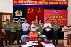 Đại hội Chi hội nhà báo Chuyên đề An ninh Hải Phòng nhiệm kỳ 2023-2025