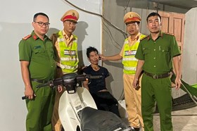 Phòng Cảnh sát giao thông: Bắt giữ đối tượng trộm cắp xe máy ở cây xăng