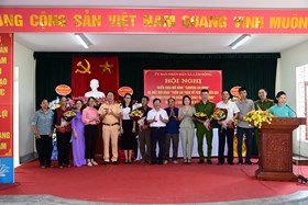 Xã Lâm Động (Thủy Nguyên): Tổ chức ra mắt mô hình "Camera an ninh" và diễn tập PCCC