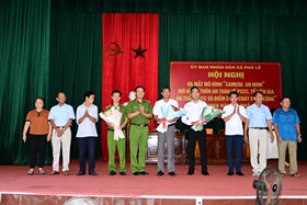 Xã Phả Lễ (Thủy Nguyên) triển khai mô hình "Camera an ninh" và các mô hình PCCC
