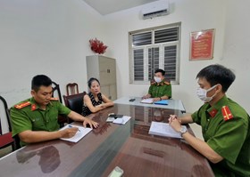 Bắt quả tang đối tượng bán số lô, đề trên đường Quán Nam, phường Kênh Dương, Lê Chân
