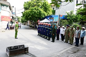 Công an phường Hùng Vương tăng cường  công tác quản lý Nhà nước về an ninh trật tự