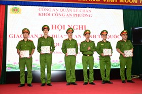 Khối Công an phường (quận Lê Chân): Giao ban thi đua “Vì An ninh Tổ quốc” năm 2023