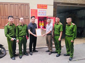 Nhân rộng mô hình “Tổ liên gia an toàn PCCC” tại các khu dân cư, hộ gia đình, nhà để ở kết hợp sản xuất, kinh doanh