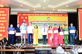 Phường Quán Toan (quận Hồng Bàng): Tưng bừng ngày hội đại đoàn kết toàn dân tộc 2023