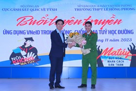 Tuyên truyền đẩy mạnh “Ứng dụng VNeID trong phòng, chống ma tuý học đường” trên địa bàn Hải Phòng
